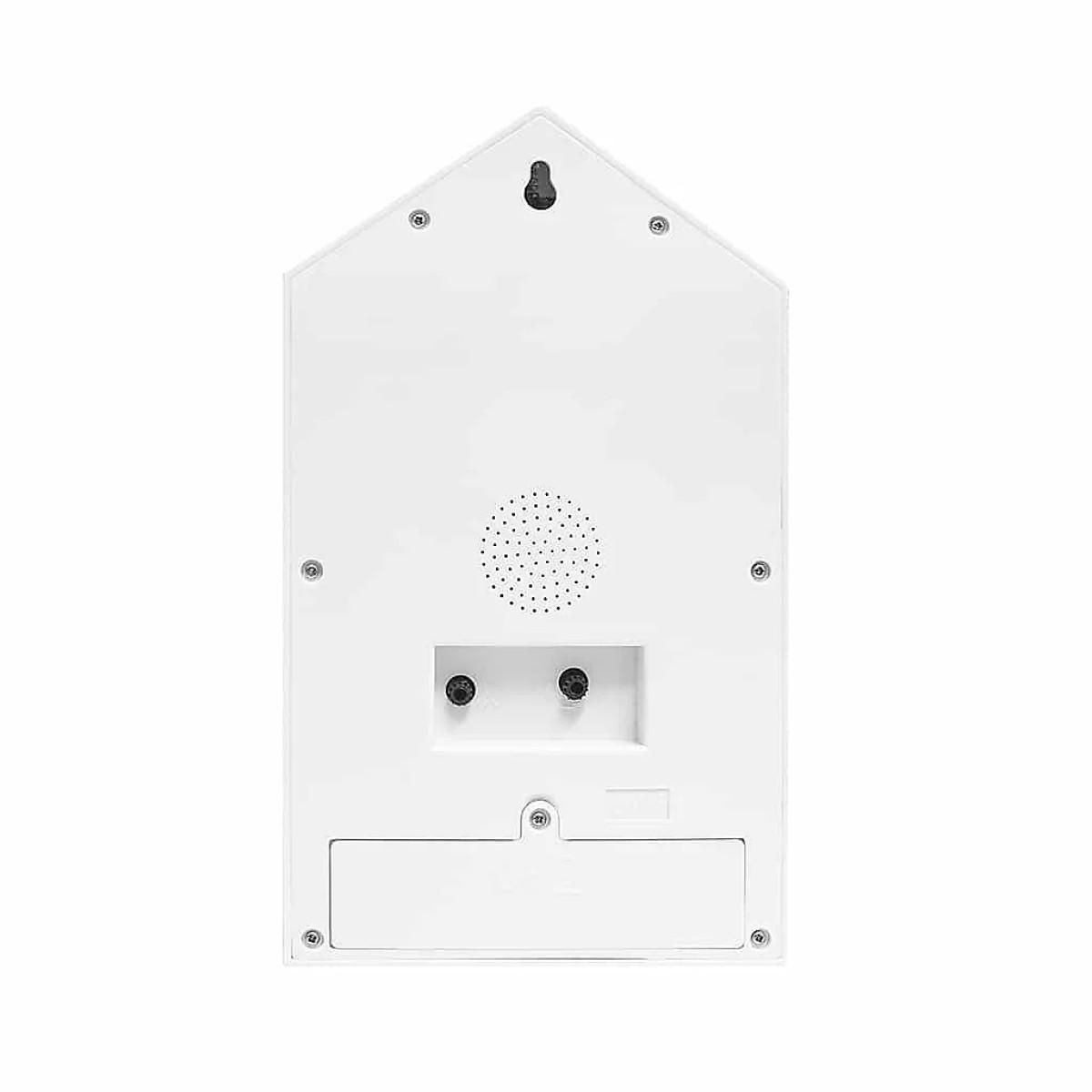 Zidni sat sa alarmom KUĆICA ZA PTICE 