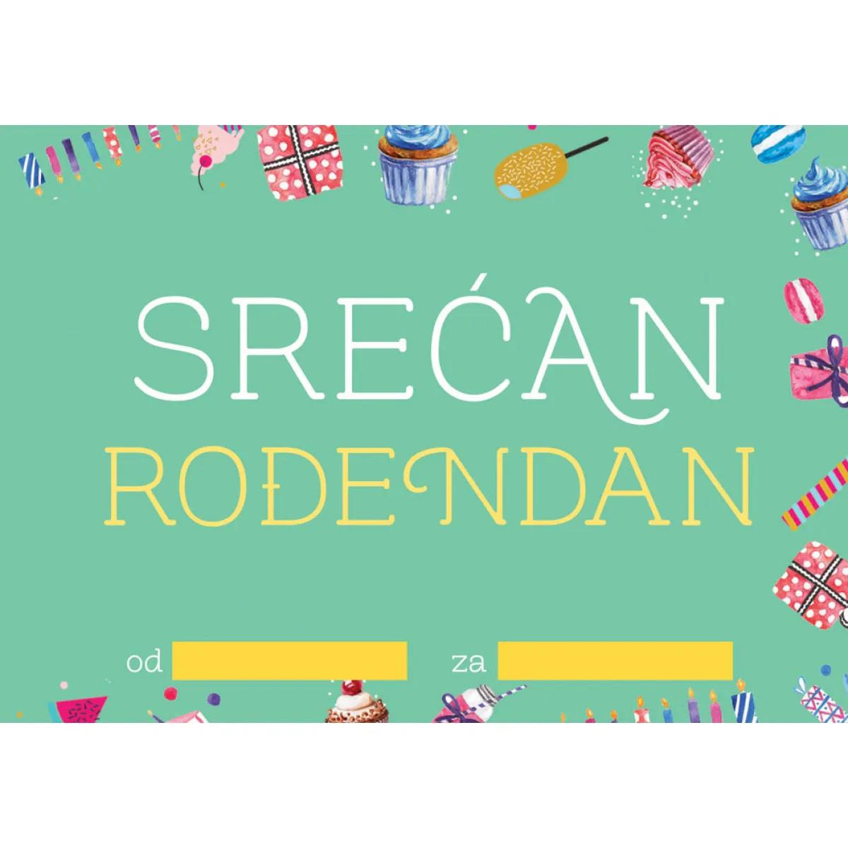 Popuni i pokloni SREĆAN ROĐENDAN 