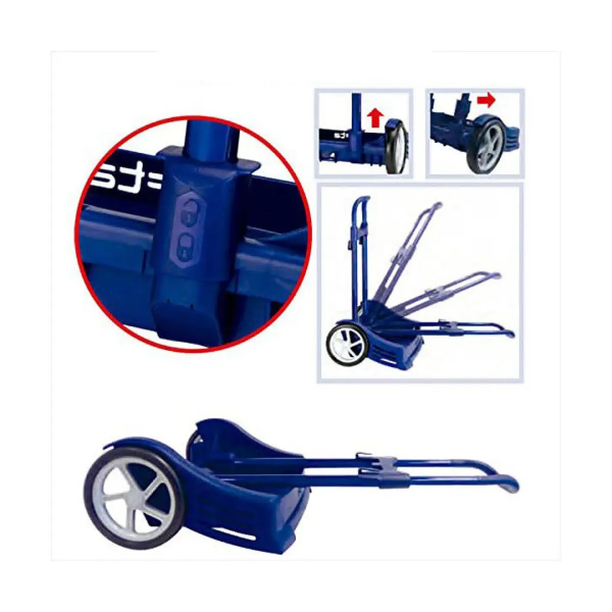Kolica za ranac LUSPAP SAFTA Evolution - Light Blue 