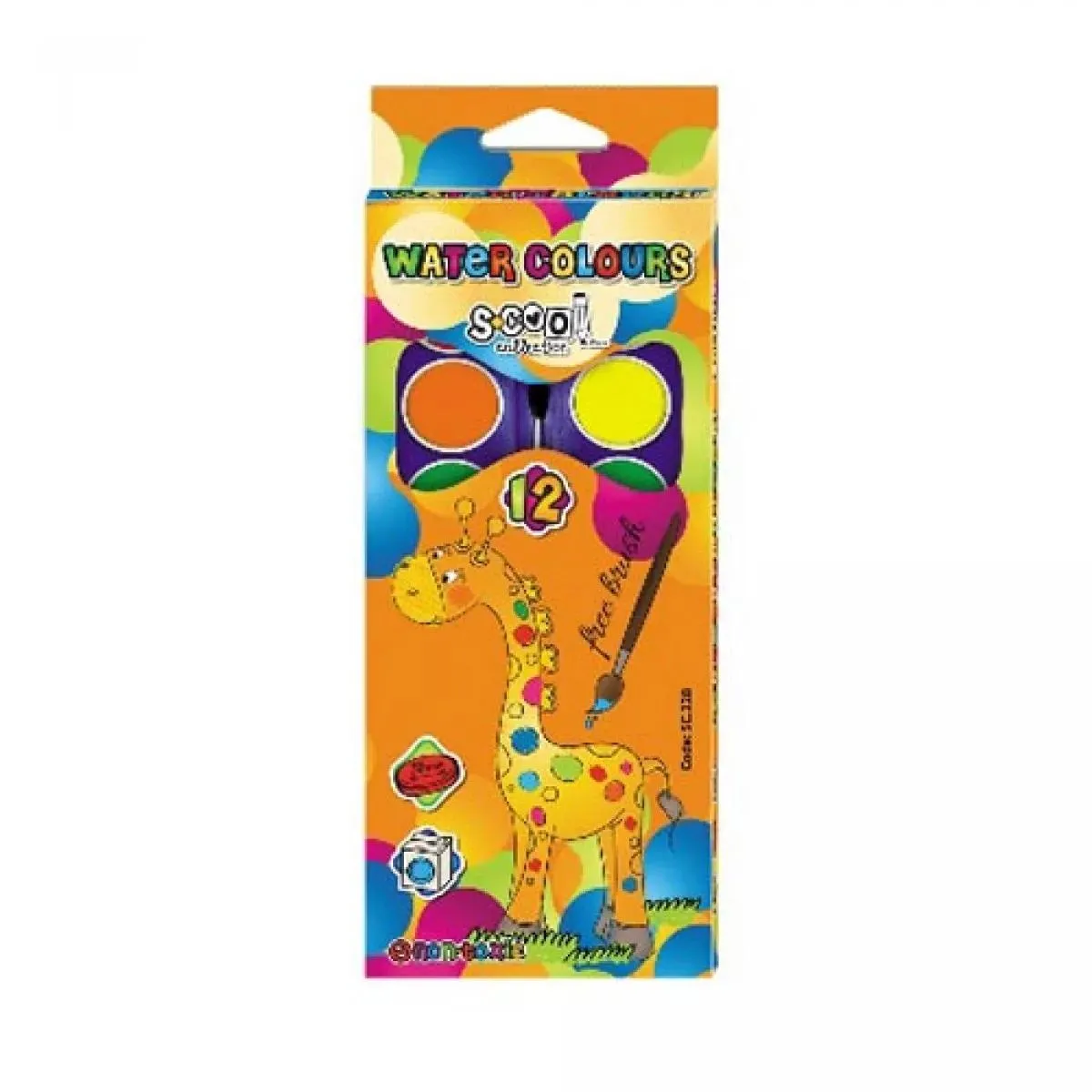 Vodene boje S COOL PREMIUM 1/12 