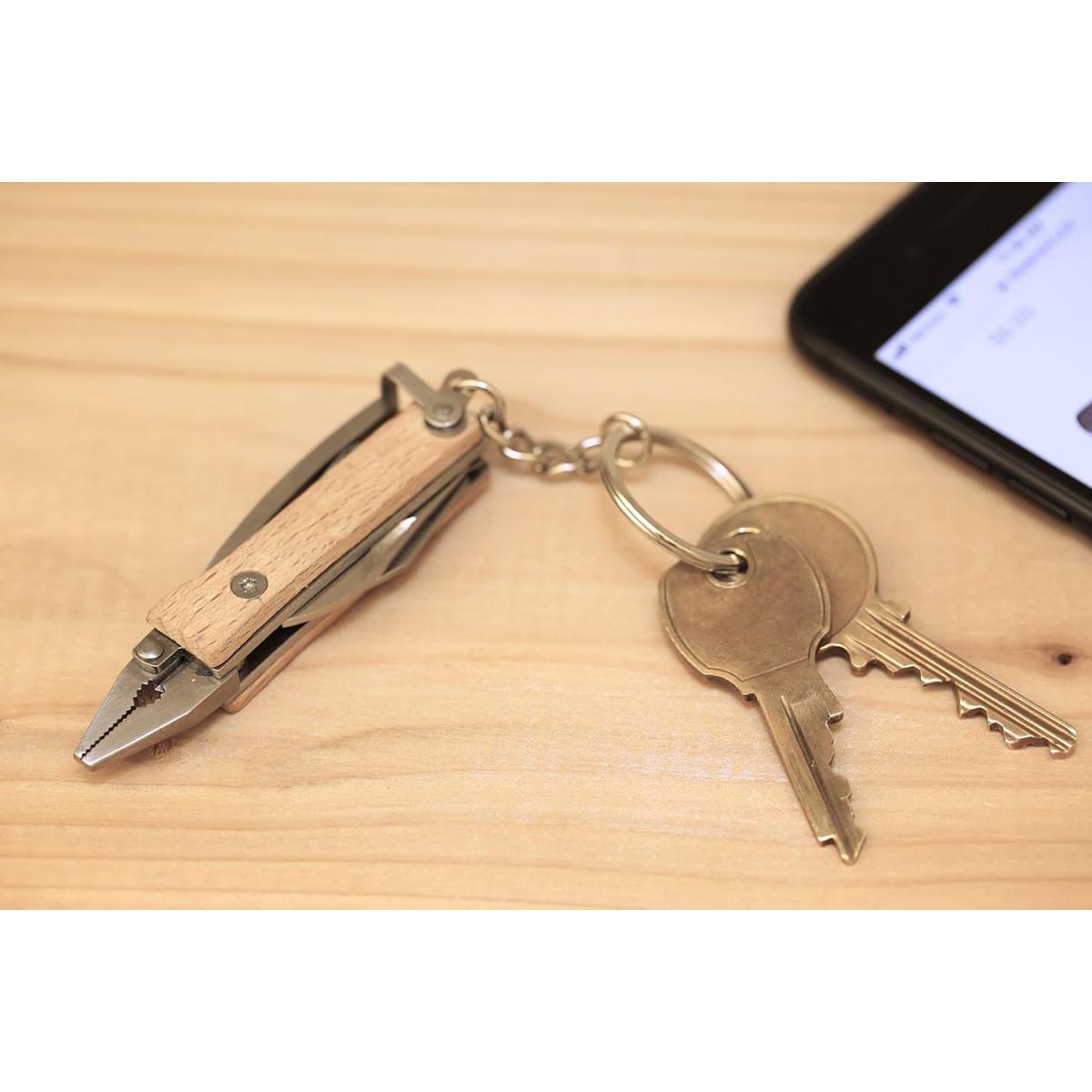 Džepni alat privezak KIKKERLAND (klešta, nožić, otvarač za flaše i mali šrafciger) 