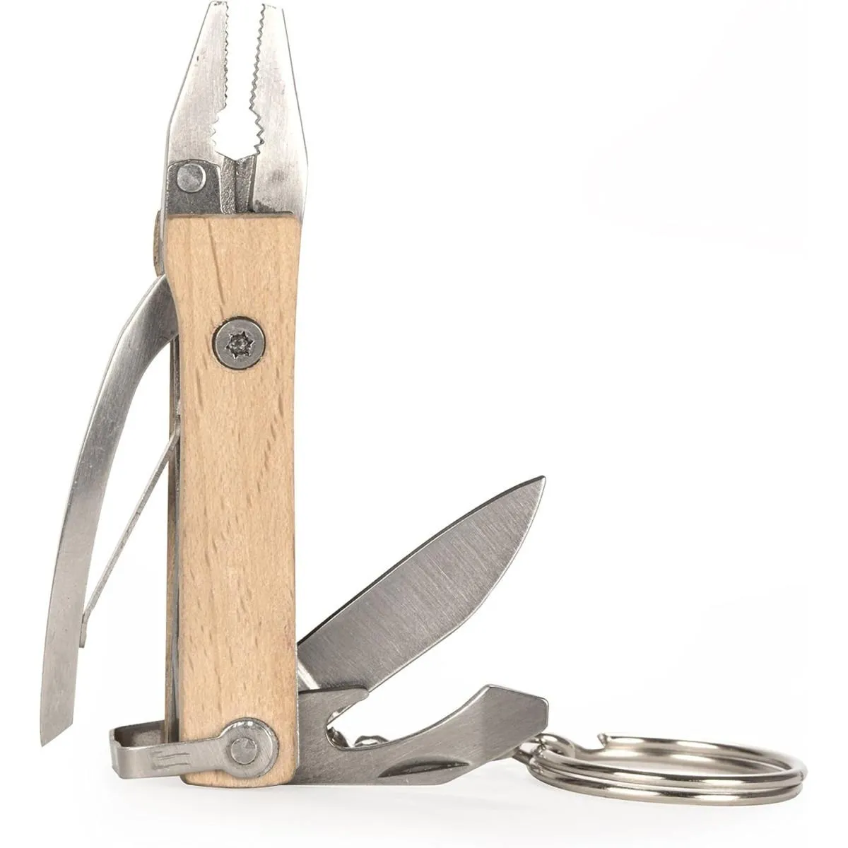 Džepni alat privezak KIKKERLAND (klešta, nožić, otvarač za flaše i mali šrafciger) 