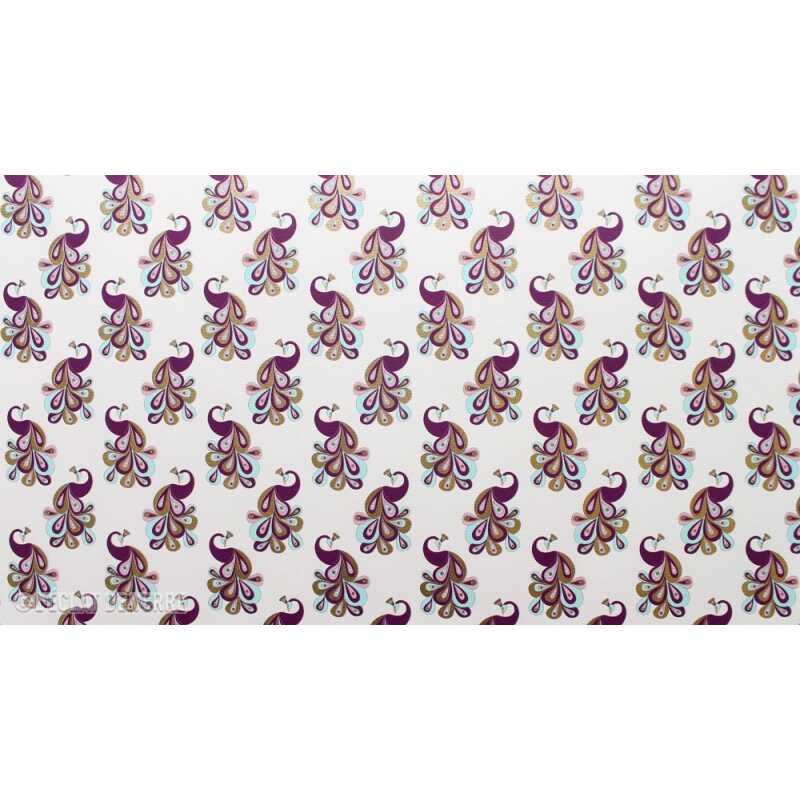 Ukrasni Papir PEACKOCK RED POLIMODA 