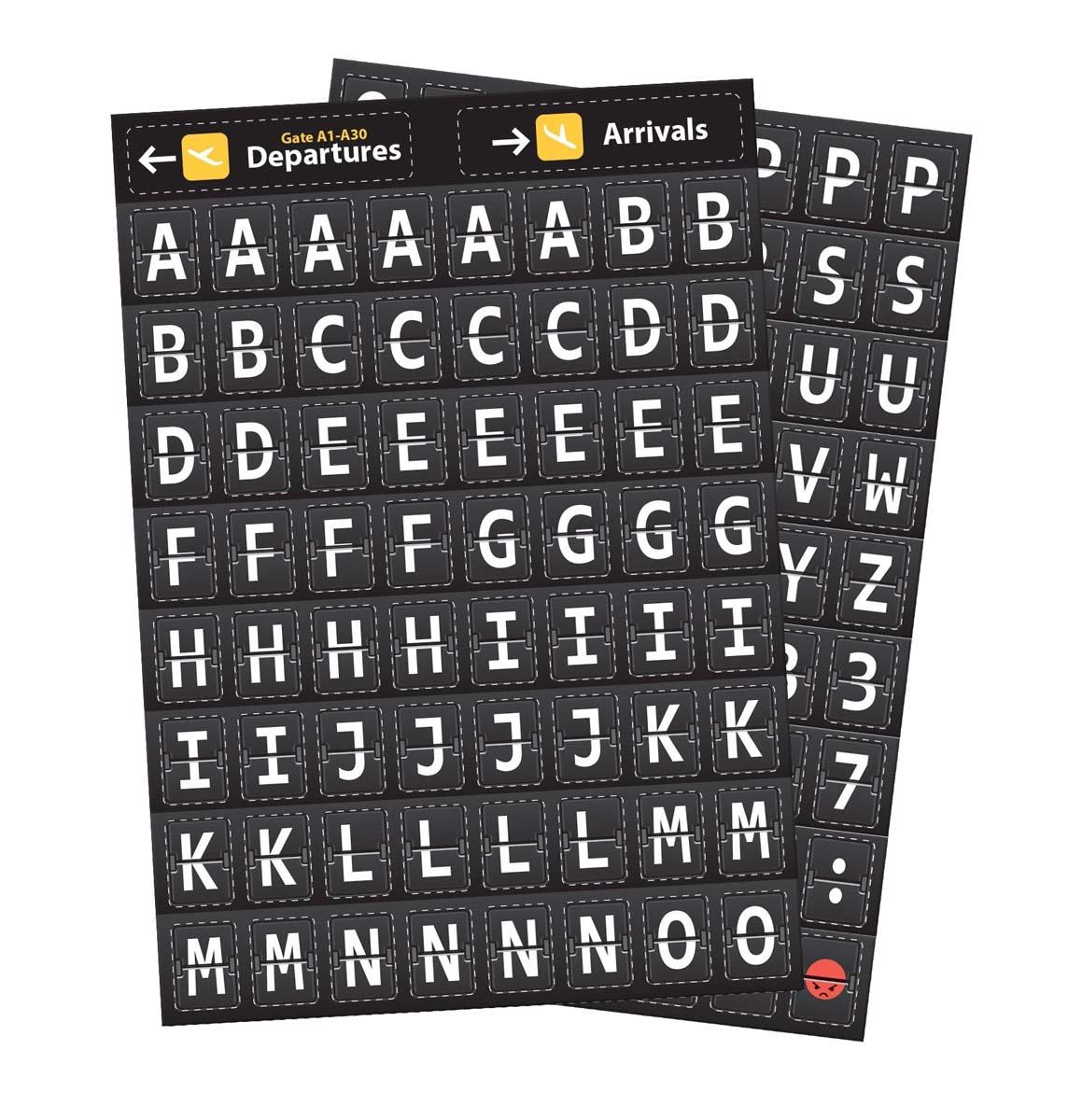 Magneti za frižider AIRPORT LETTERS 