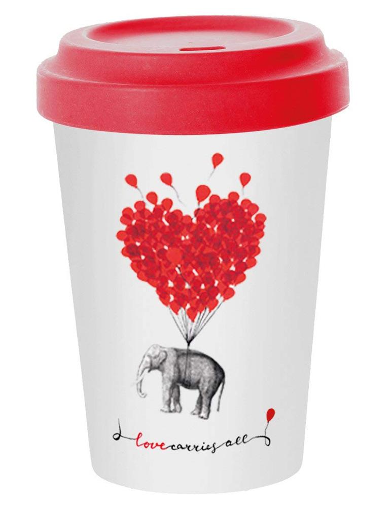 Putna šolja BAMBOO Love carries all 