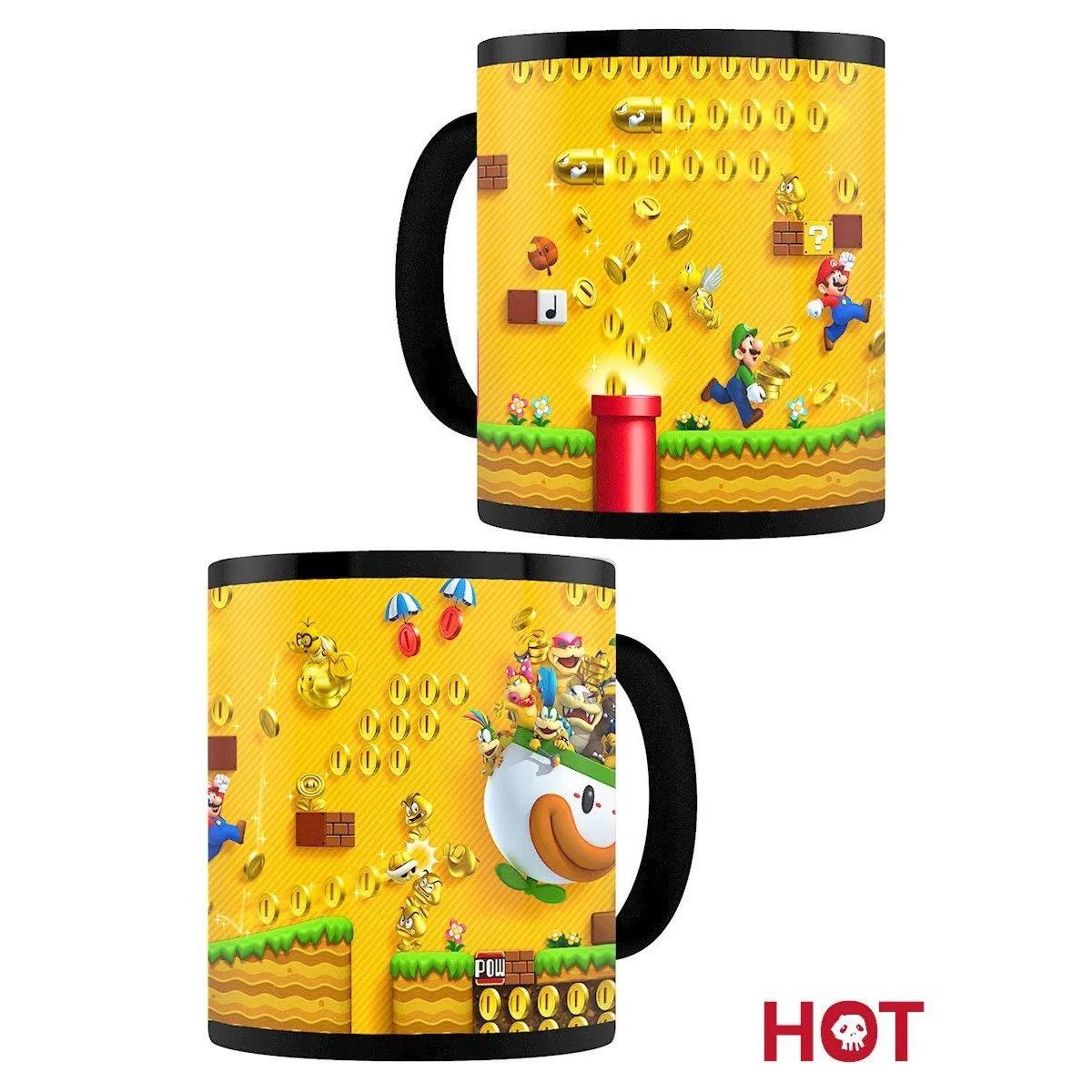 Šolja sa termo efektom SUPER MARIO Gold Coin Rush 