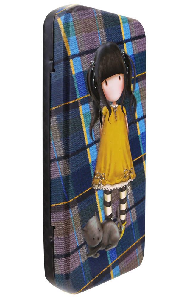 Futrola za olovke metalna GORJUSS TARTAN Ruby (Yellow) 