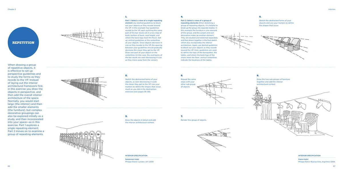 SKETCHING FOR ARCHITECTURE AND INTERIOR DESIGN 