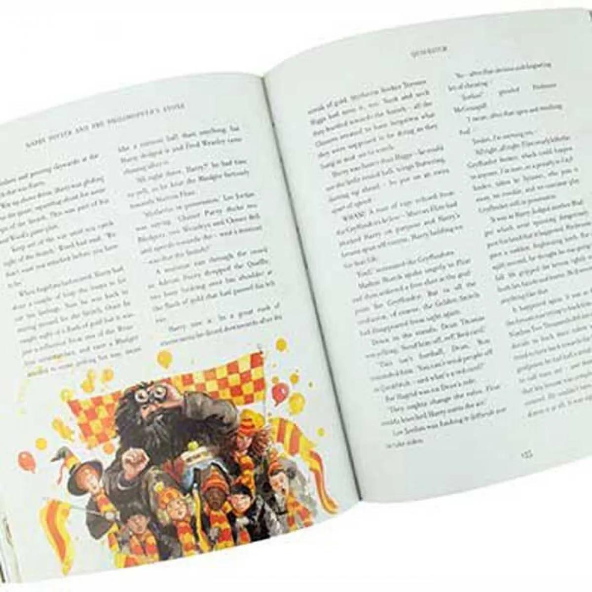 HARRY POTTER PHILOSOPHERS STONE ILLUSTRATED pb 