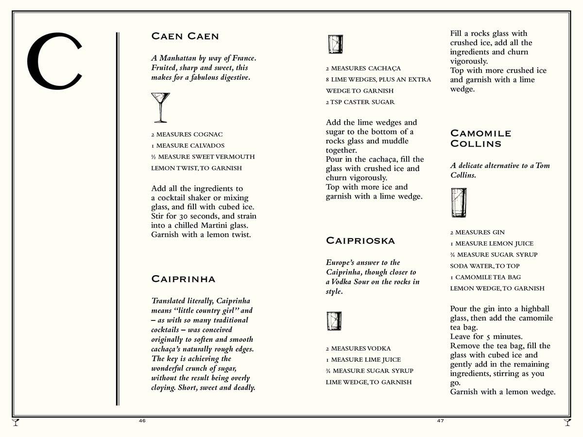 THE COCKTAIL BIBLE 
