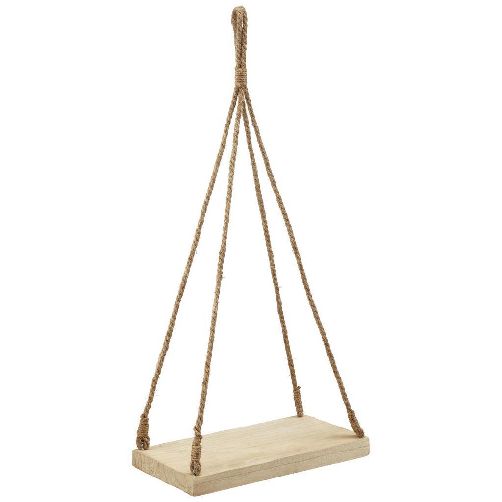 Viseća Polica DECO HANGING WOOD 35X19X3 