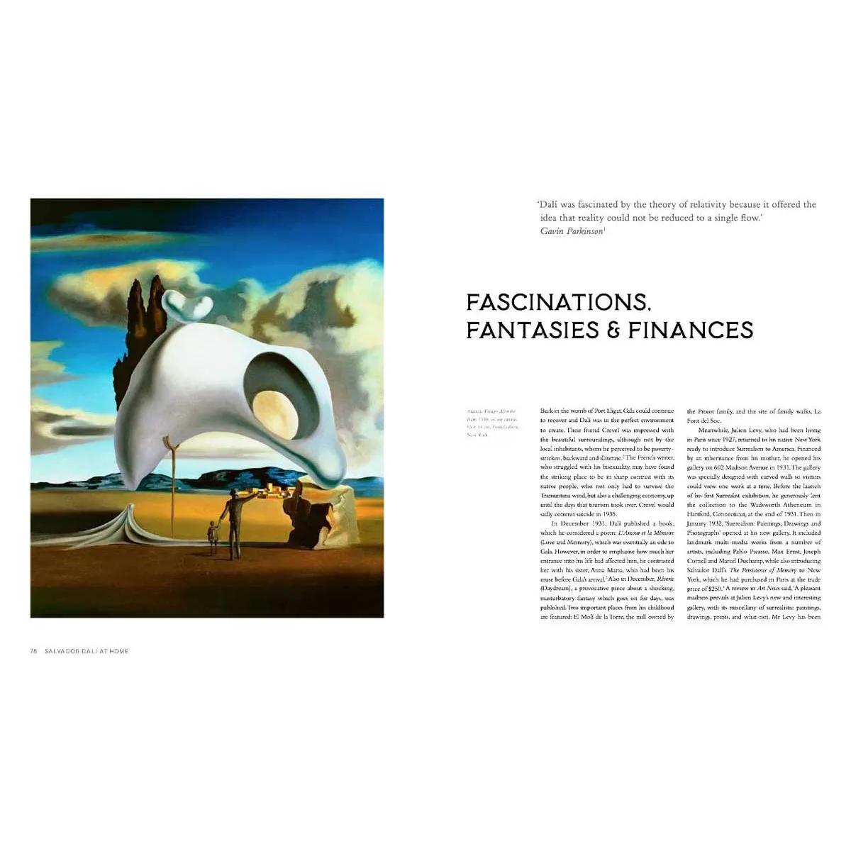 SALVADOR DALI AT HOME 