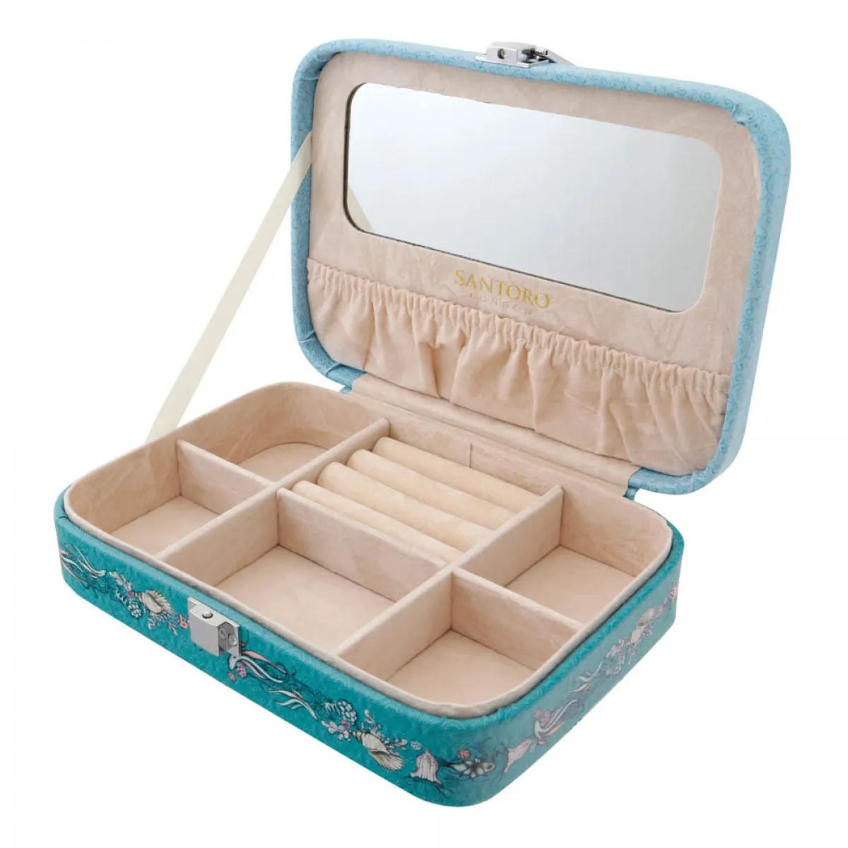 Kutija za nakit sa ogledalom MIRABELLE Marina, velika 