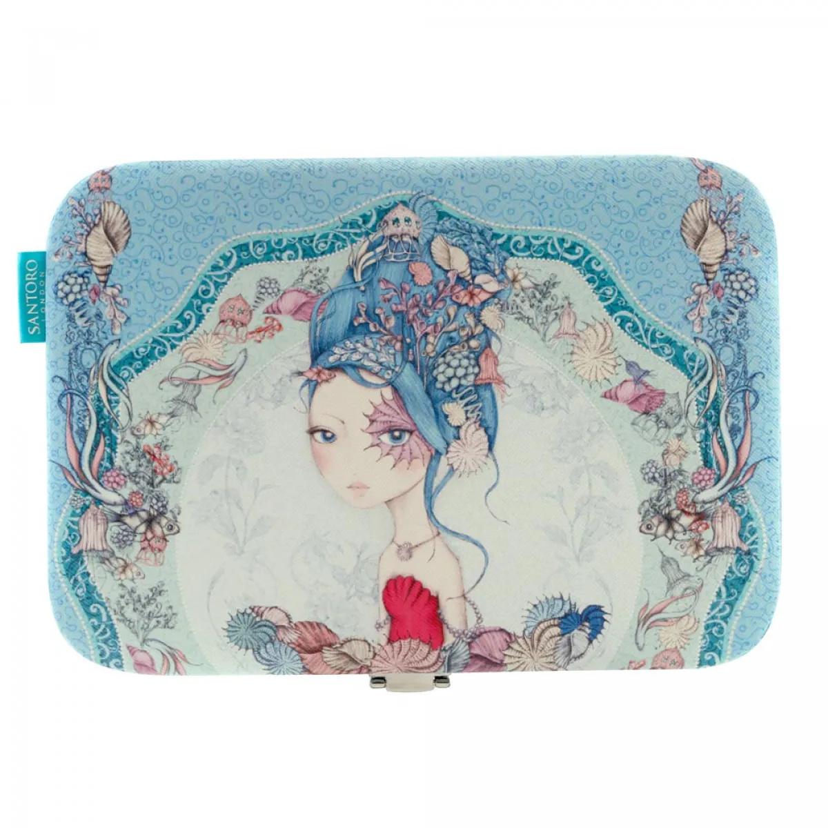 Kutija za nakit sa ogledalom MIRABELLE Marina, velika 