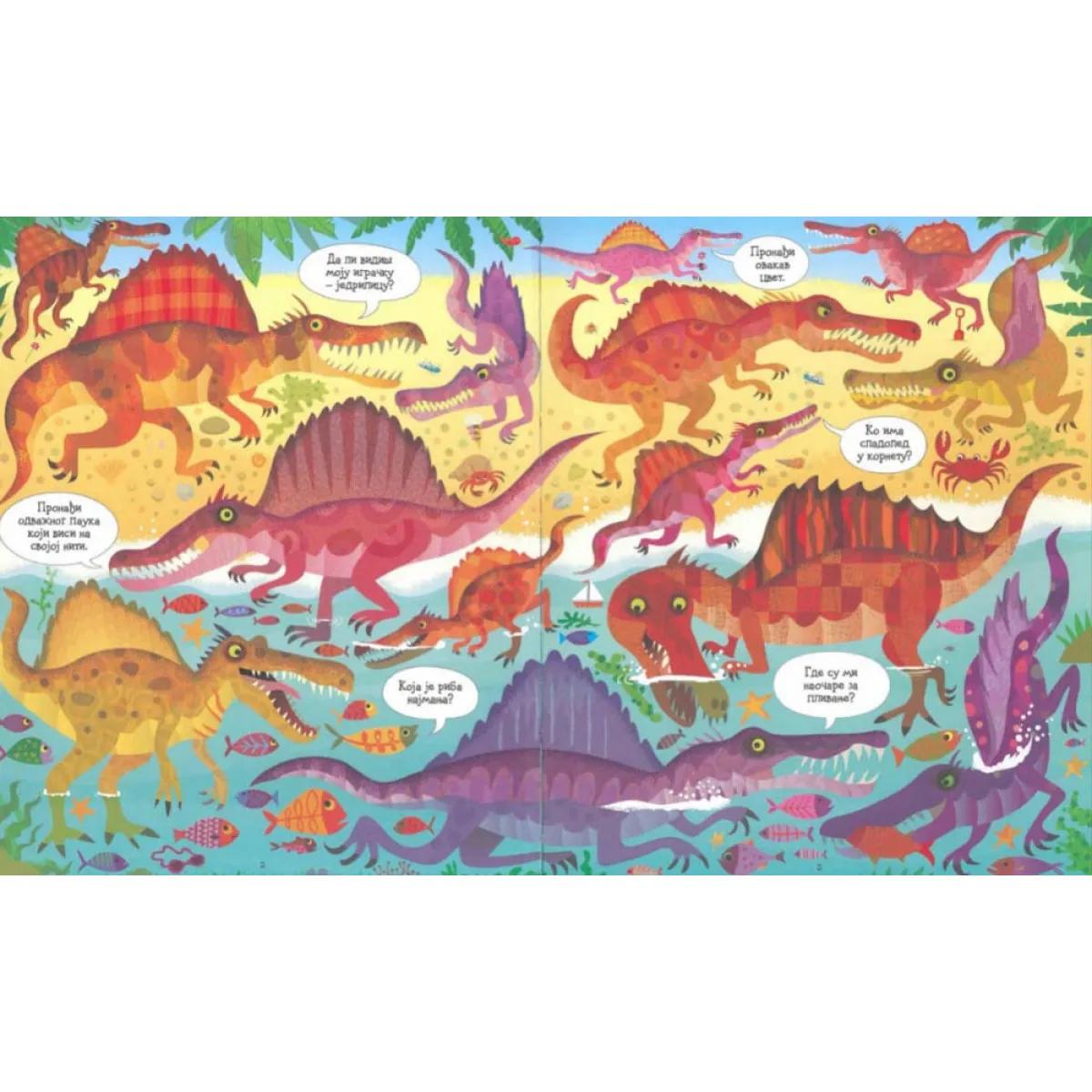 DINOSAURUSI Knjiga i slagalica 