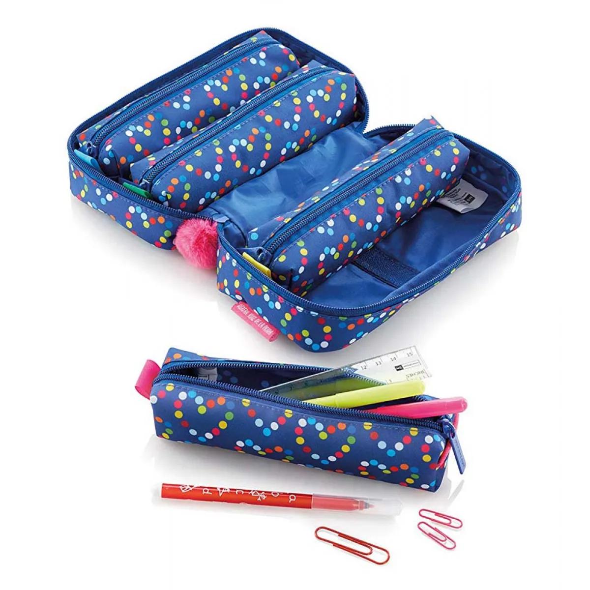 Školska pernica puna DOTS MULTI HOLDALL 