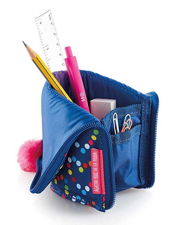 Futrola za olovke LOVE DOTS sa džepom za sitan pribor 