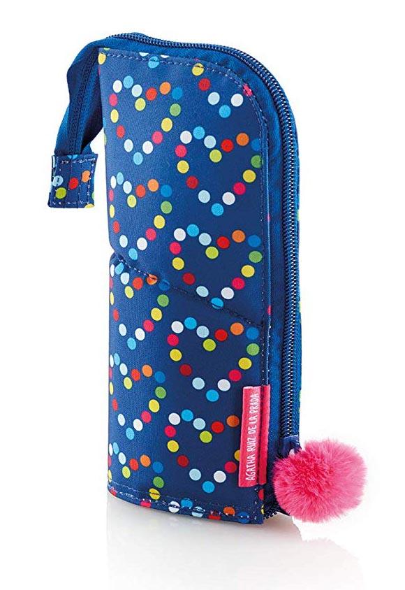 Futrola za olovke LOVE DOTS sa džepom za sitan pribor 