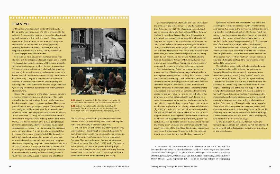 FILM: A CRITICAL INTRODUCTION 