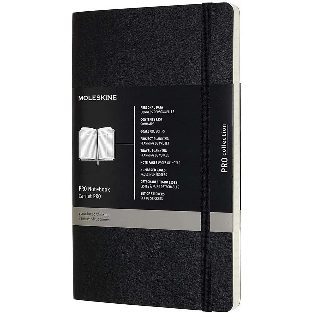 Notes A5 PRO MOLESKINE Black 