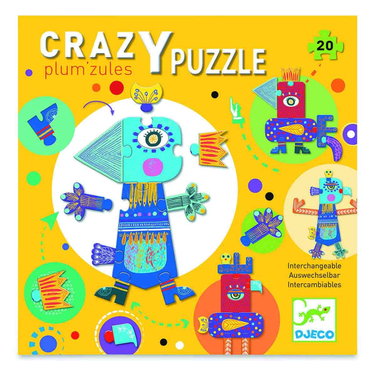 Puzzle GIANT PUZZLE CRAZY PUZZLE PLUM'ZULES 