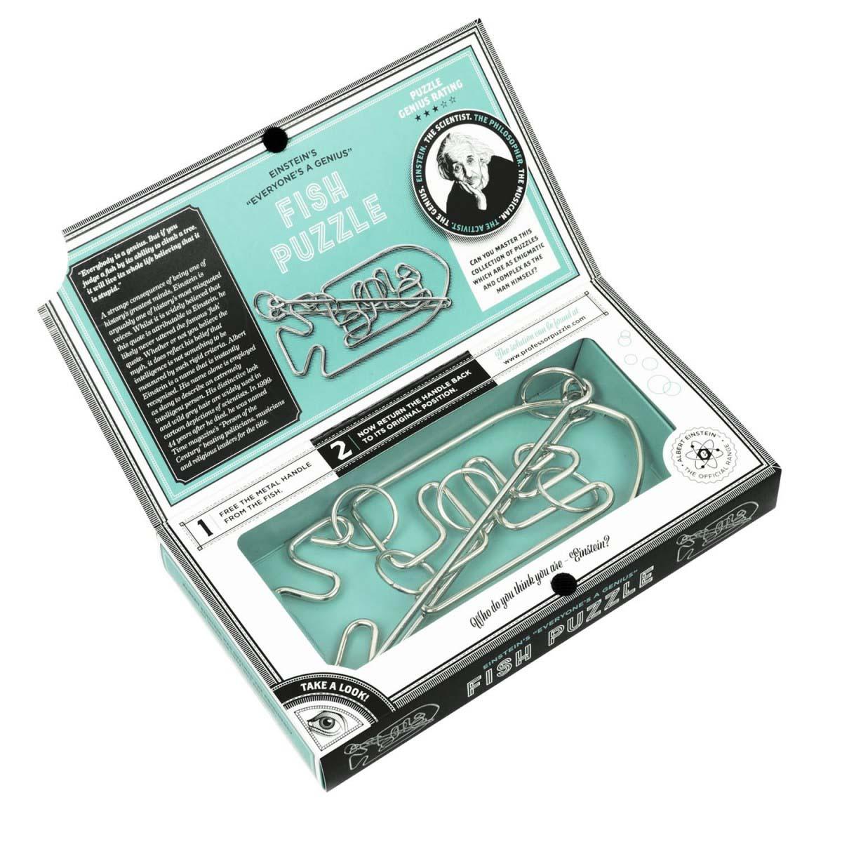 PROFESSOR PUZZLE IQ puzle THE FISH 