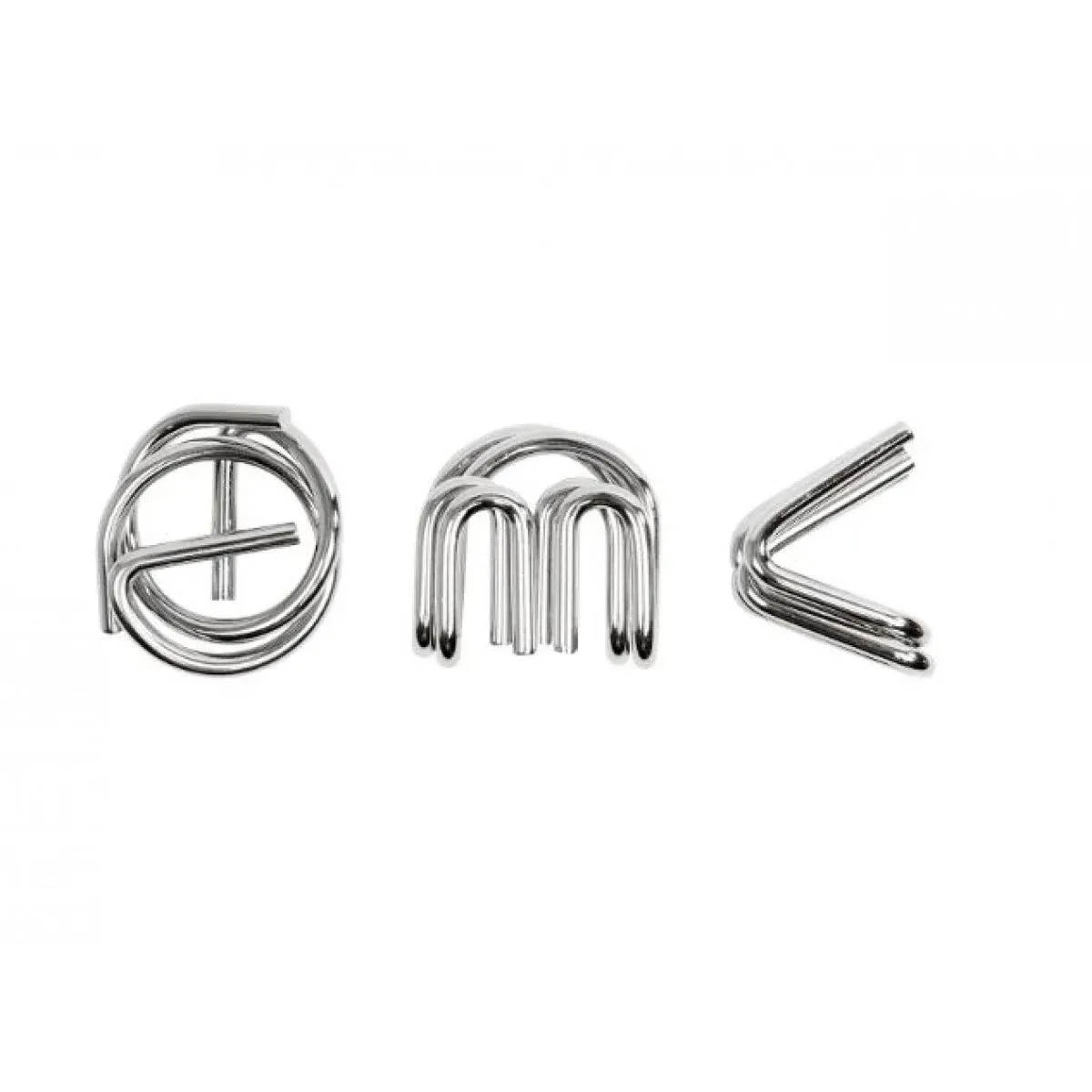 PROFESSOR PUZZLE                    IQ puzle E= MC2 METAL PUZZLES 