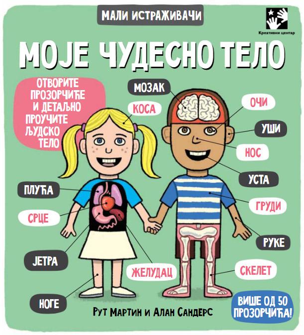 MOJE ČUDESNO TELO Mali istraživači 