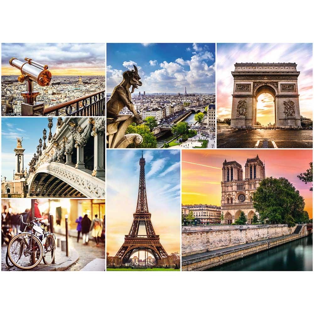 Puzzle 3000 TREFL Magic of Paris, Collage 