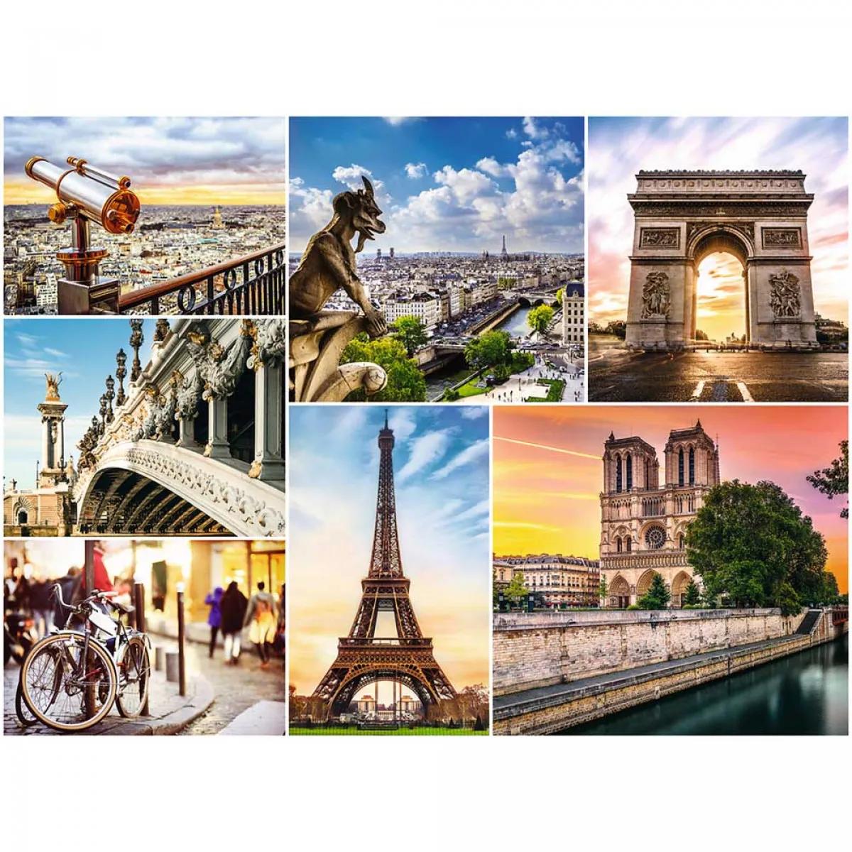 Puzzle 3000 TREFL Magic of Paris, Collage 