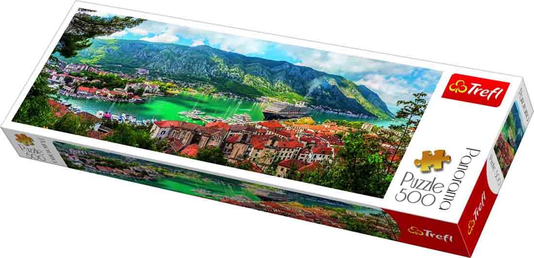 Puzzle PANORAMA KOTOR MONTENEGRO 500 kom 