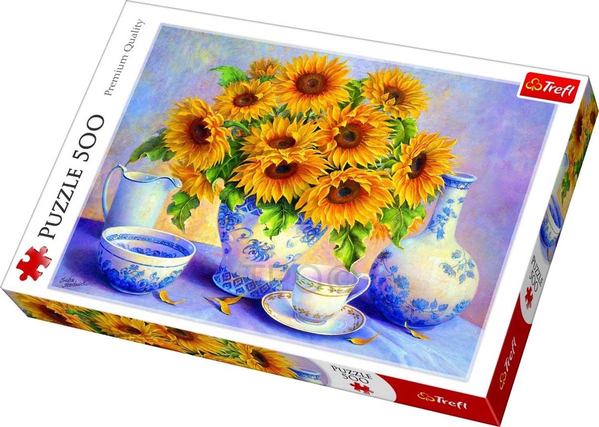 Puzzle 500 TREFL Sunflowers 
