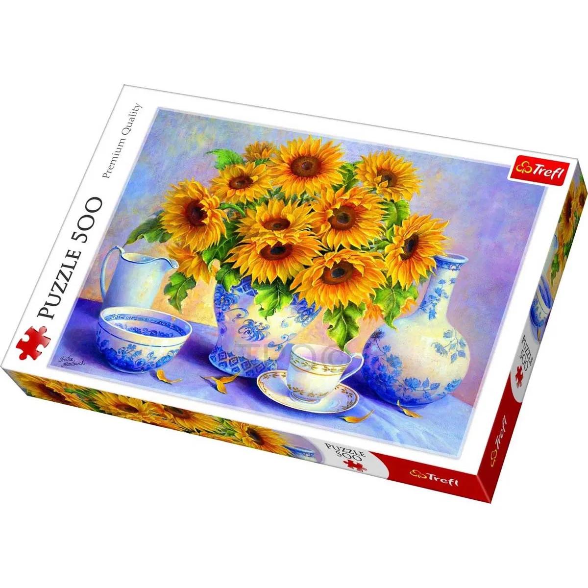 Puzzle 500 TREFL Sunflowers 