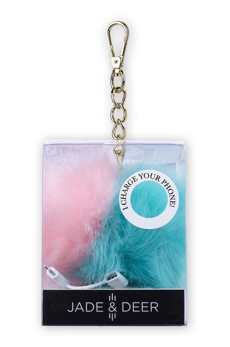 Portabl punjač JADE & DEER Fur pouf 