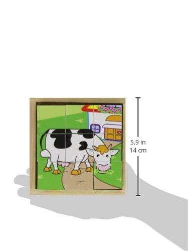 Drvene kocke za igranje DOMAĆE ŽIVOTINJE 