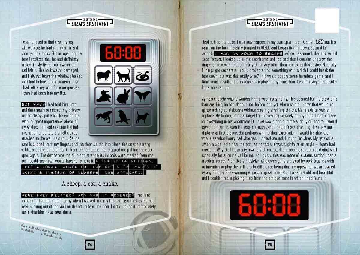 ESCAPE ROOM PUZZLE BOOK 