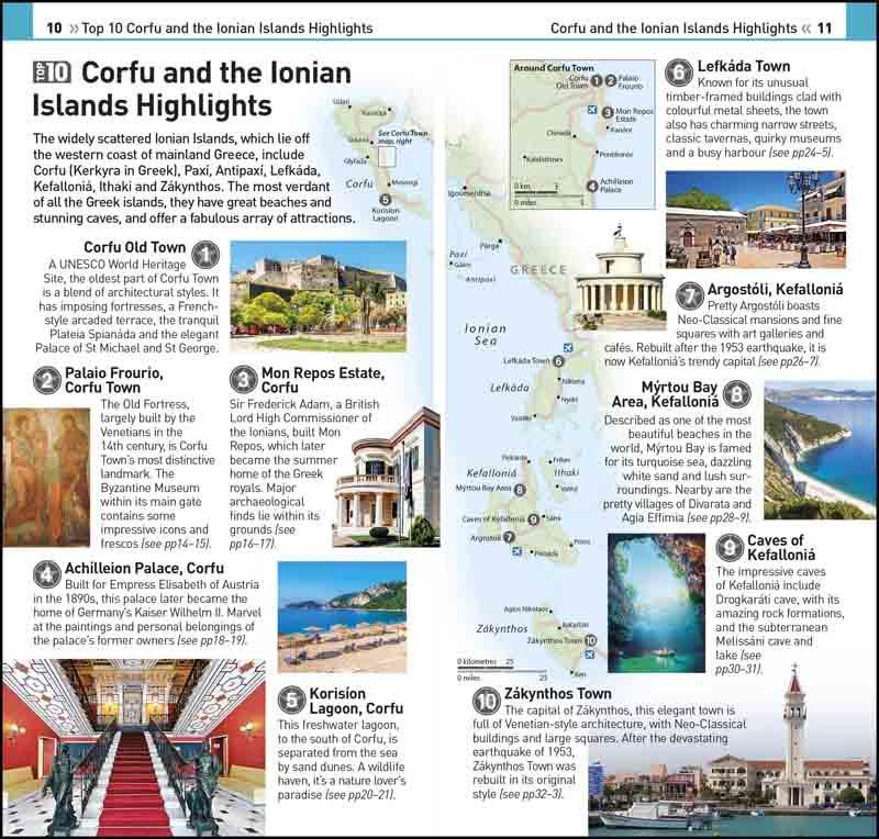 CORFU AND THE IONIAN ISLANDS TOP 10 