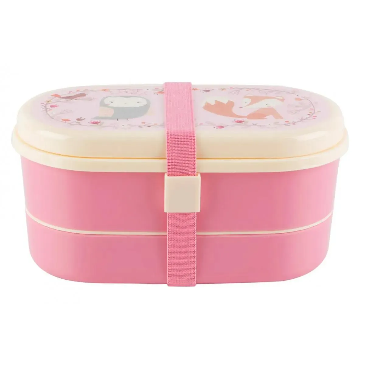 WOODLAND FRIENDS FOX BENTO LUNCH BOX 