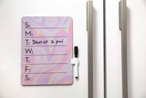 Piši-briši magnetna tabla u bojama duge KLIKERMAT D.O.O. 