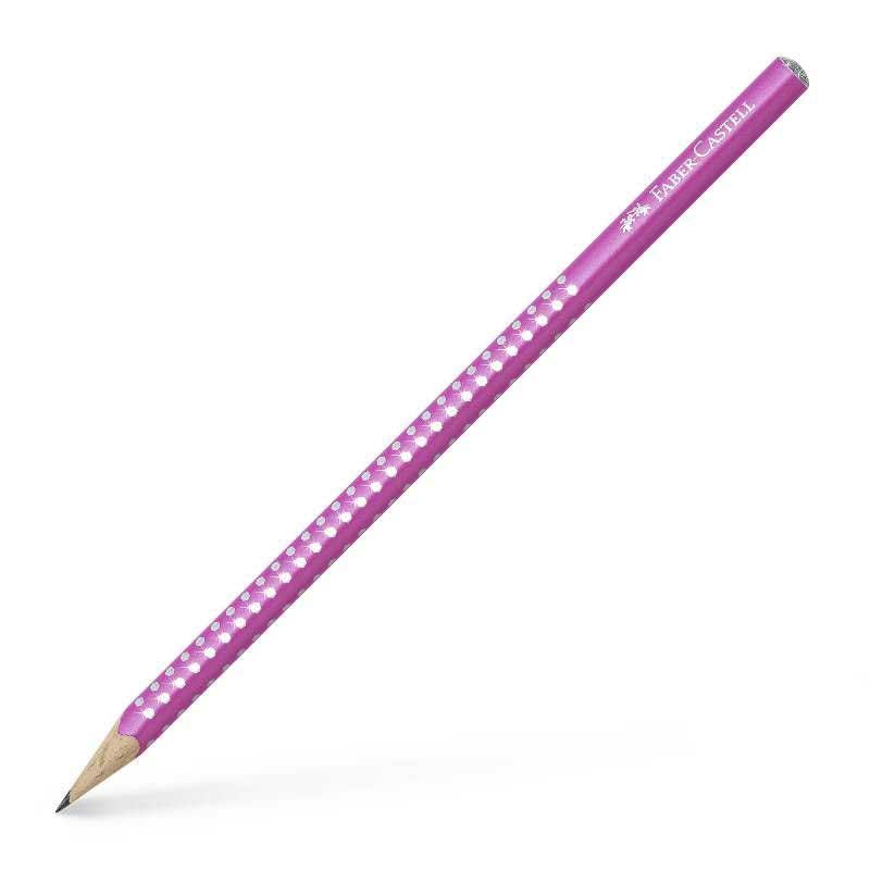 FABER CASTELL grafitna olovka HB SPARKLE PEARL PINK 