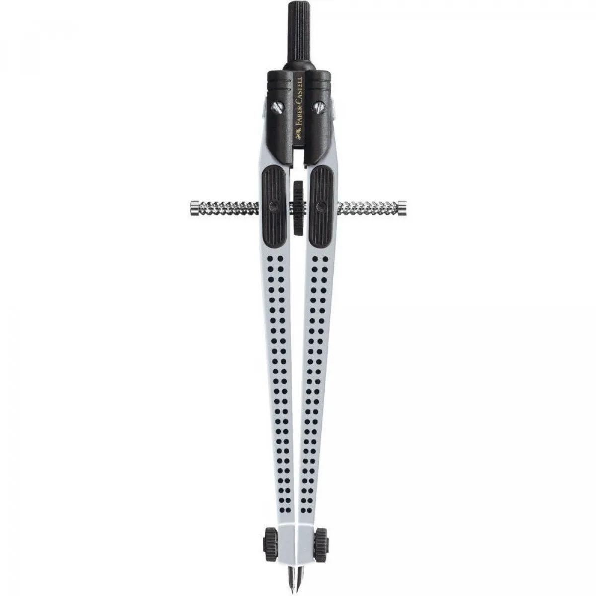 FABER CASTELL šestar GRIP - SIVI 