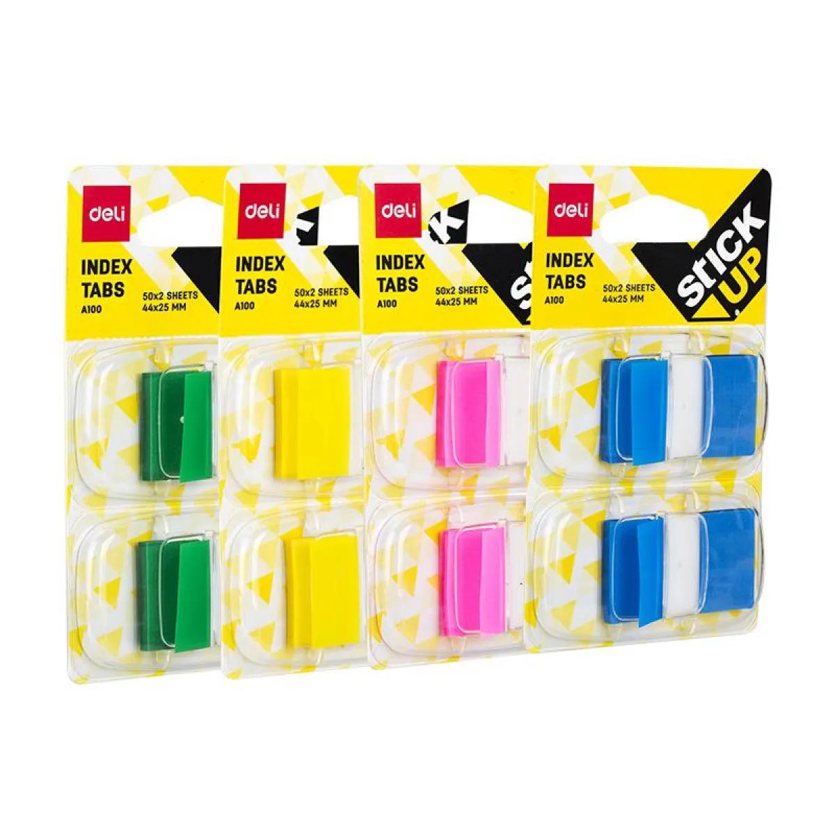 STIKERI ZA INDEKSIRANJE 44x25mm 2x50 lista 
