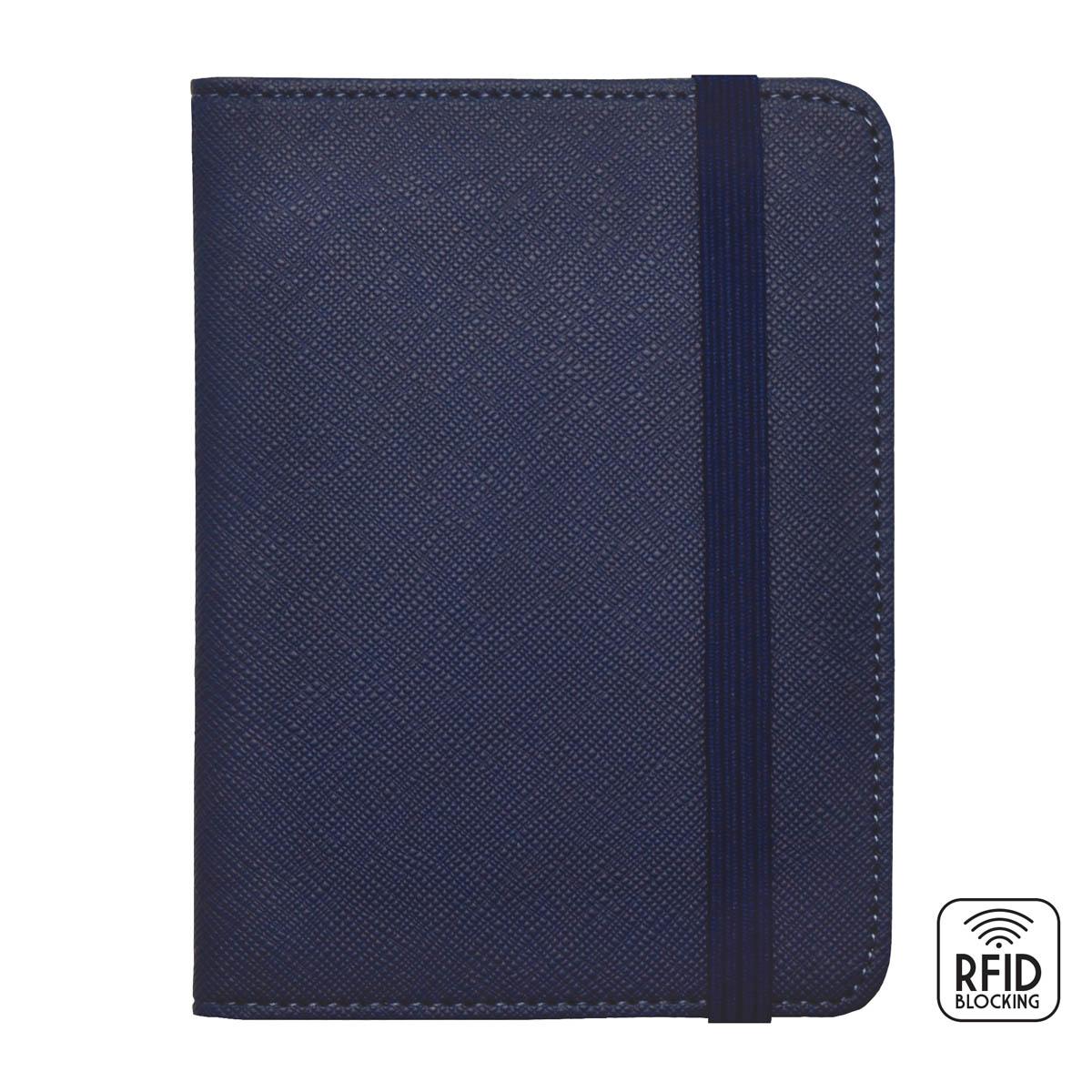 Futrola za pasoš RFID BLOCKING Blue 