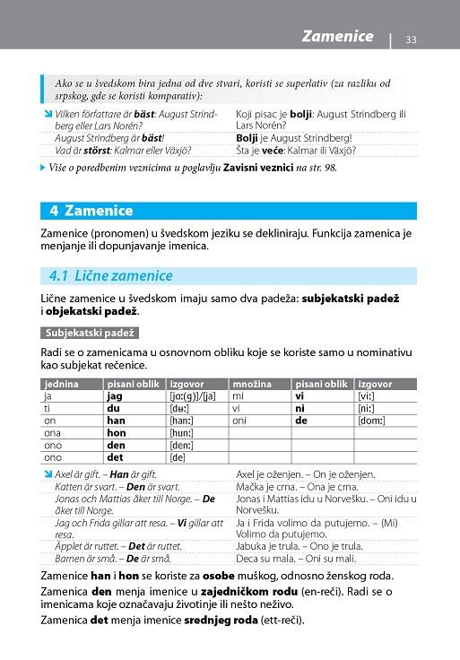GRAMATIKA SAVREMENOG ŠVEDSKOG 