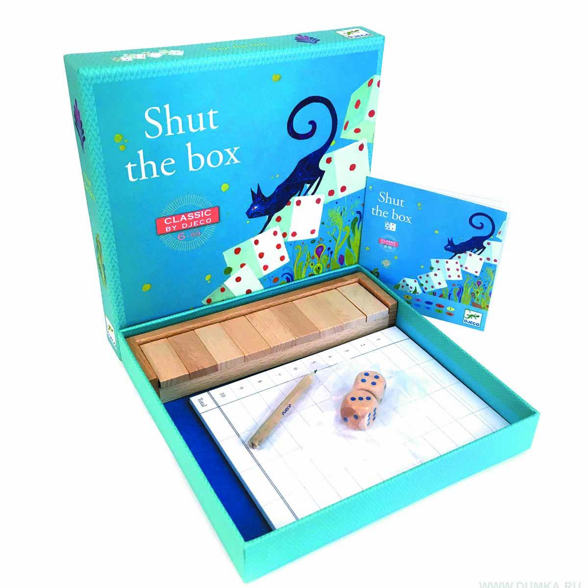 Društvena Igra CLASSIC GAME SHUT THE BOX 