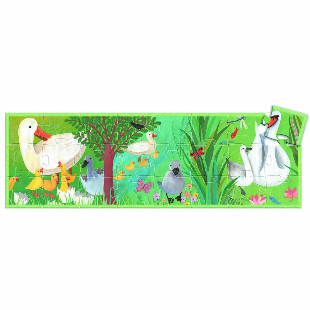Puzzle SILHOUETTE PUZZLE  THE UGLY DUCKLING 24 PCS 