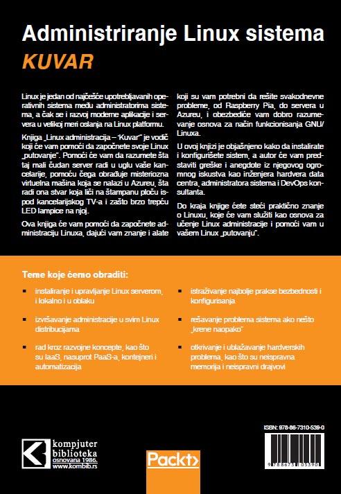 ADMINISTRIRANJE LINUX  SISTEMA Kuvar 