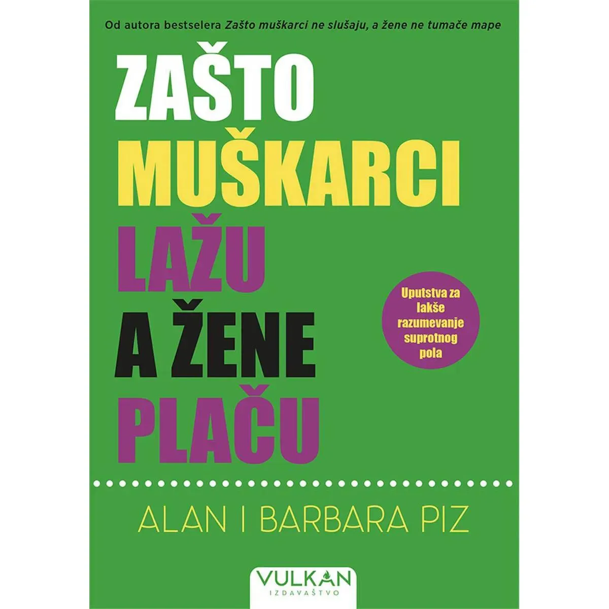 ZAŠTO MUŠKARCI LAŽU A ŽENE PLAČU V izdanje 