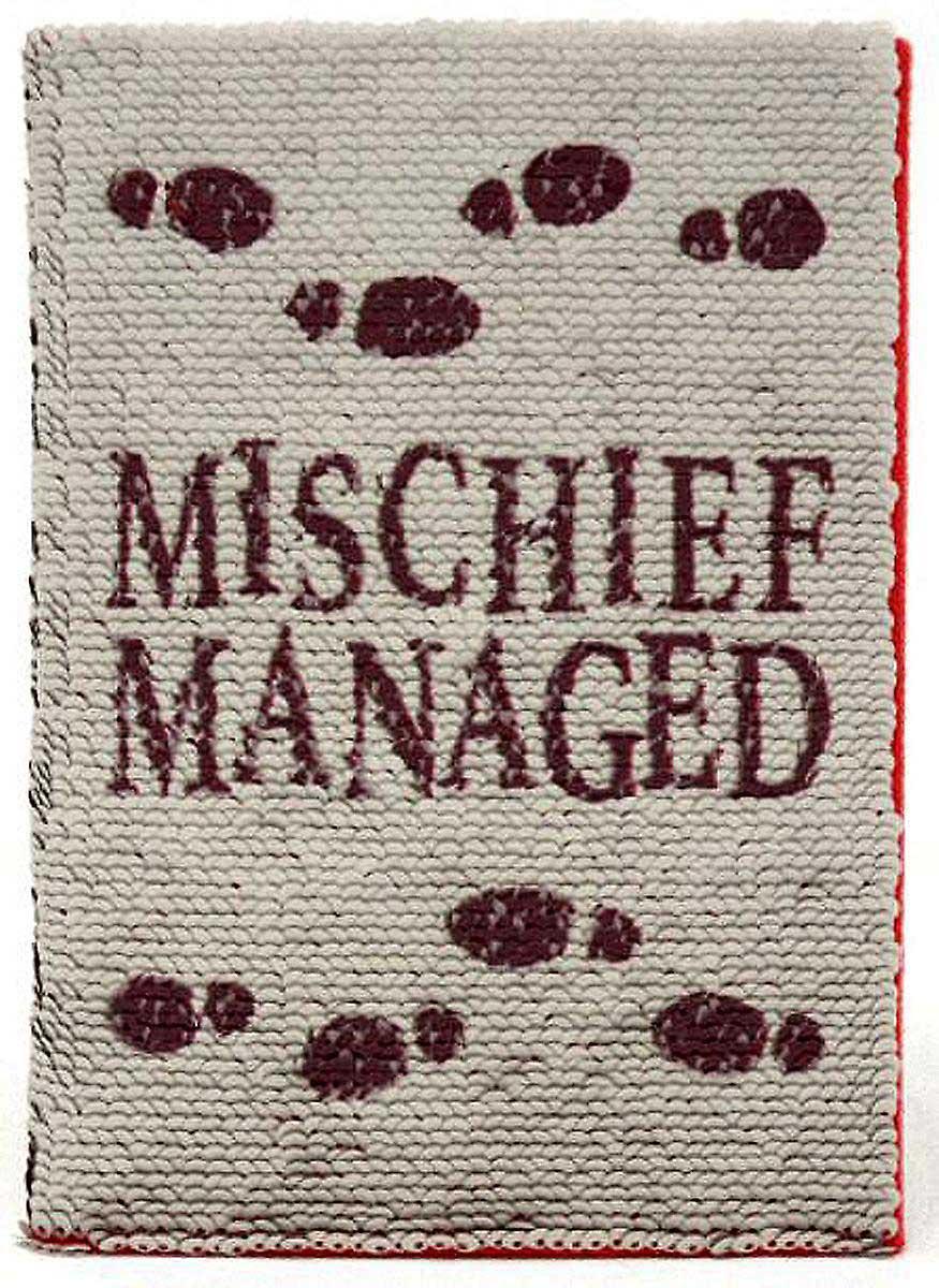 Notes A5 SEQUIN HARRY POTTER Marauders Map 