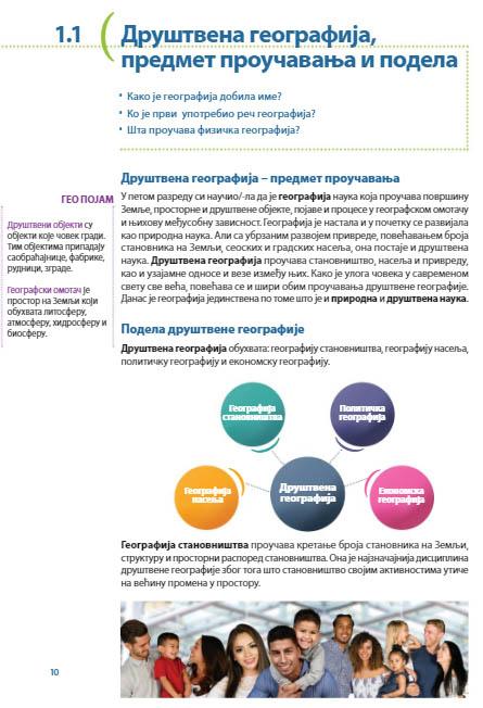 GEOGRAFIJA ZA 6. RAZRED - UDŽBENIK 